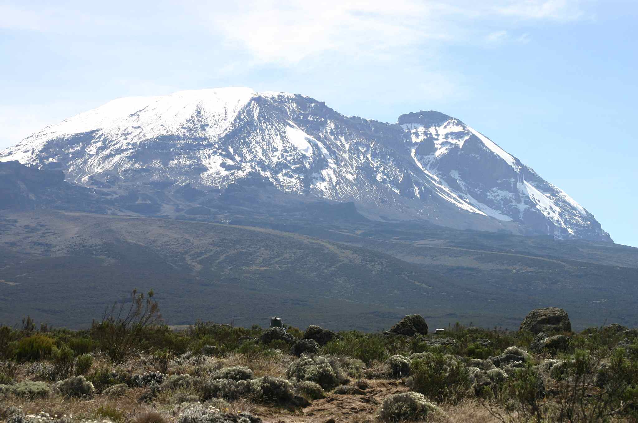 kibo from the shira plateau